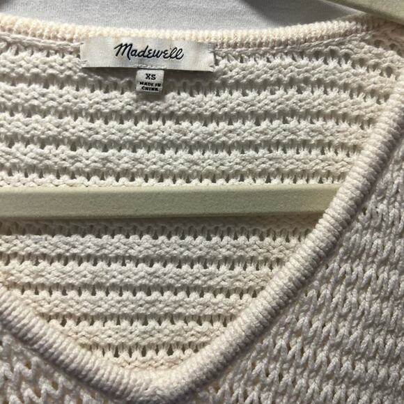 Madewell Cream Breezeway Pullover Sweater - Picture 4 of 7
